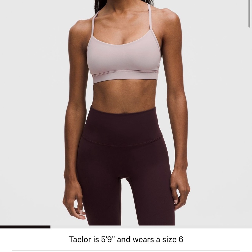 lululemon flow y bra nulu light support a-c cups - Picture 9 of 9
